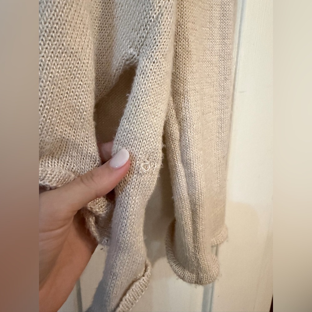Champagne Please Beige Sweater - Picture 2 of 4
